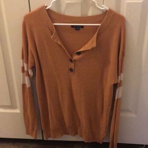 American Eagle Varsity Striped Sweater